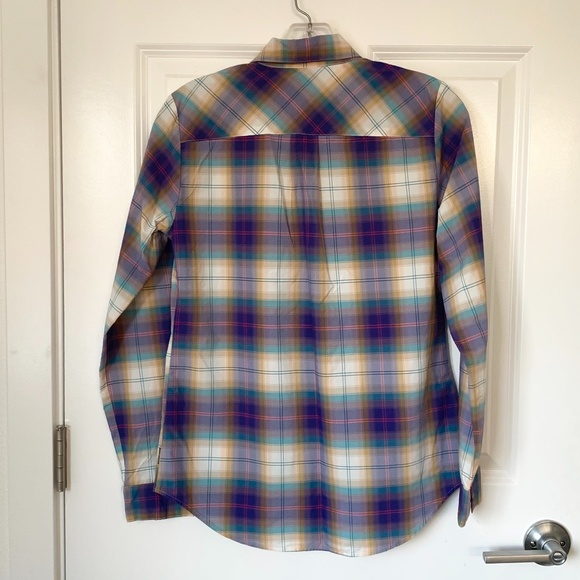 Women's Eddie Bauer FreeDry Plaid Mountain Shirt XS - Picture 5 of 5